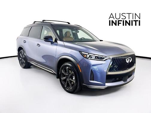 Moonbow Blue/Black Obsidian 2026 INFINITI QX60 AUTOGRAPH