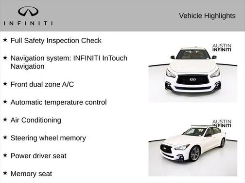 2024 INFINITI Q50 3.0t SENSORY