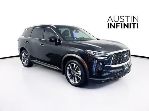 Mineral Black 2023 INFINITI QX60 Luxe