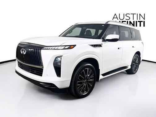 Radiant White 2026 INFINITI QX80 AUTOGRAPH AWD