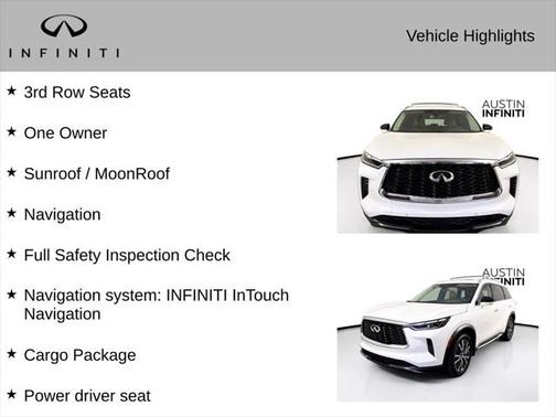 2024 INFINITI QX60 SENSORY