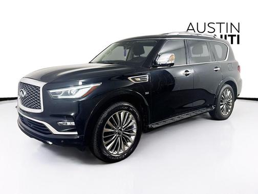 Black Obsidian 2019 INFINITI QX80 Luxe