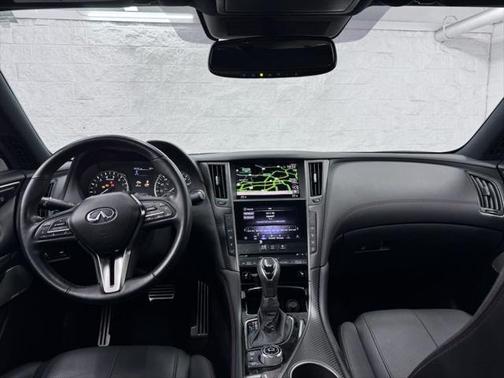 Graphite Shadow 2021 INFINITI Q60 3.0t Red Sport 400
