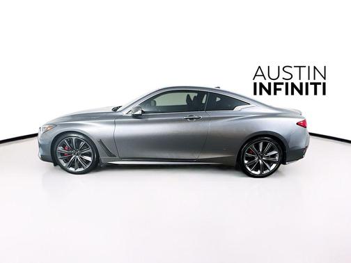 Graphite Shadow 2021 INFINITI Q60 3.0t Red Sport 400