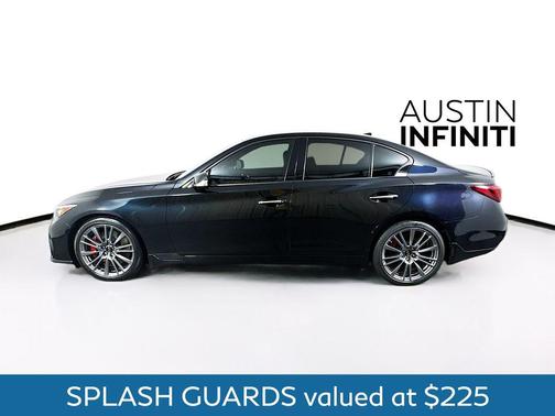 Black Opal Metallic 2023 INFINITI Q50 3.0t RED SPORT 400