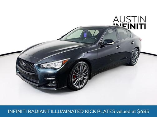 Black Opal Metallic 2023 INFINITI Q50 3.0t RED SPORT 400