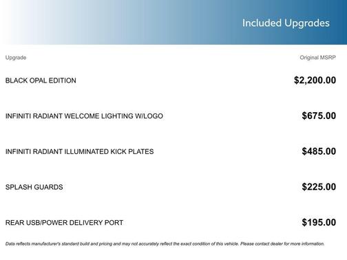 Black Opal Metallic 2023 INFINITI Q50 3.0t RED SPORT 400