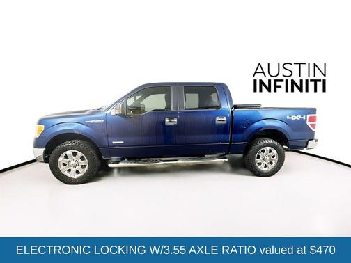 Blue 2014 Ford F-150 XLT