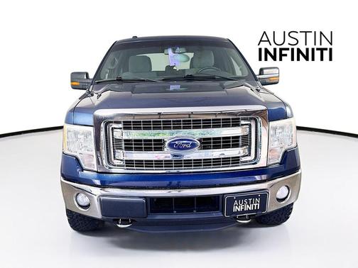 Blue 2014 Ford F-150 XLT