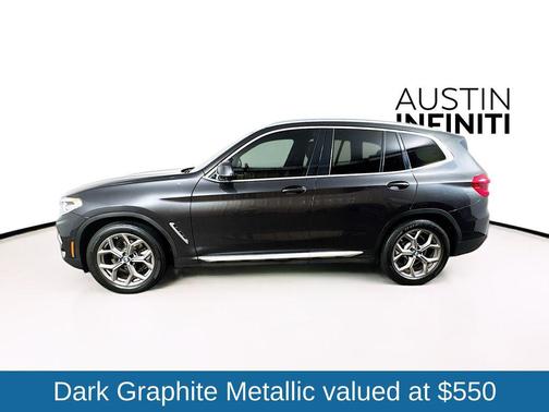 Dark Graphite Metallic 2021 BMW X3 sDrive30i