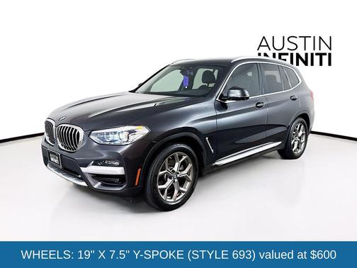 Dark Graphite Metallic 2021 BMW X3 sDrive30i