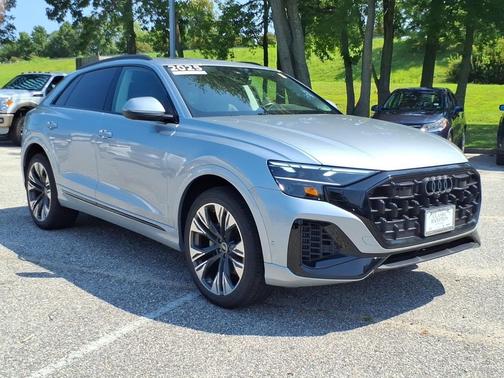 Satellite Silver Metallic 2025 Audi Q8 55 Premium Plus
