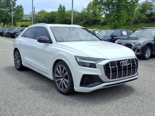 Carrara White 2023 Audi SQ8 4.0T Prestige