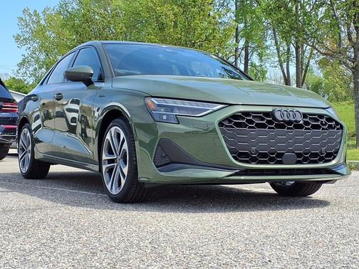 District Green Metallic 2025 Audi A3 Premium