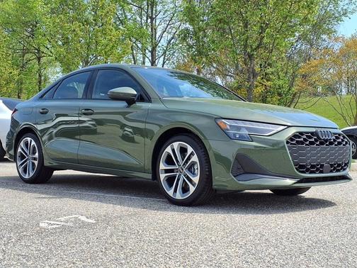 District Green Metallic 2025 Audi A3 Premium