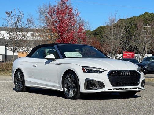 Arkona White/Black Roof 2024 Audi A5 Prestige 45 TFSI S line quattro S tronic