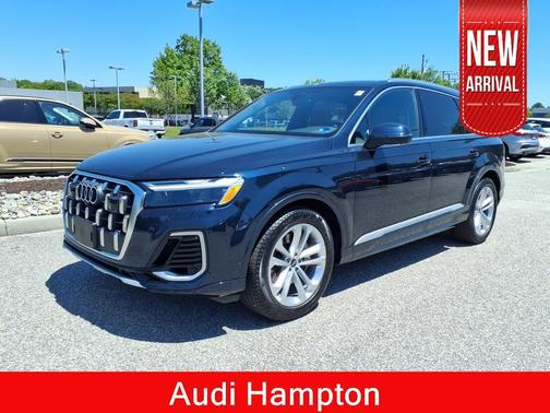 Waitomo Blue Metallic 2025 Audi Q7 55 Premium Plus