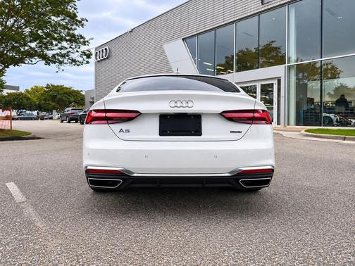 Arkona White 2024 Audi A5 Sportback 45 S Line Premium