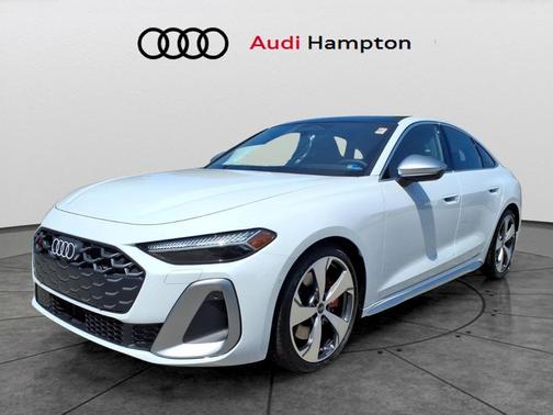 Glacier White Metallic 2026 Audi S5 Premium Plus TFSI quattro S tronic