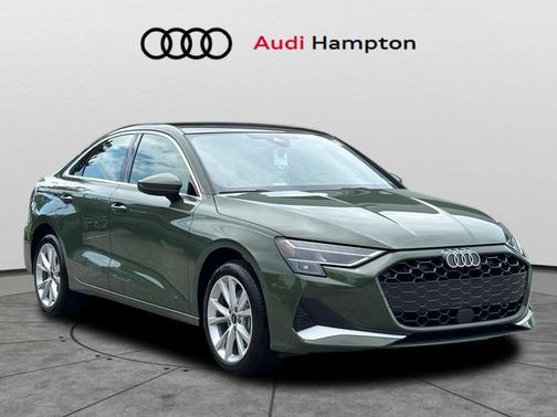 District Green Metallic 2025 Audi A3 Premium