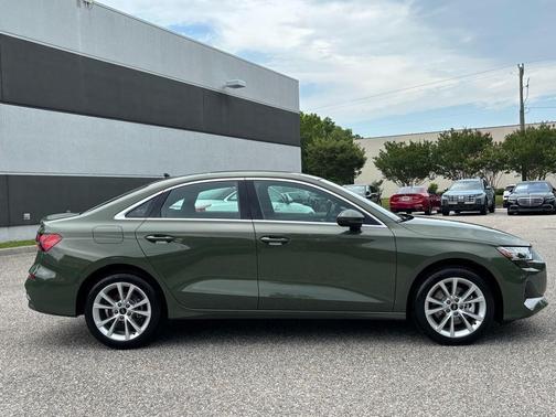 District Green Metallic 2025 Audi A3 Premium