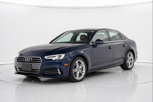 Moonlight Blue Metallic 2017 Audi A4 2.0T Premium Plus
