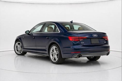 Moonlight Blue Metallic 2017 Audi A4 2.0T Premium Plus