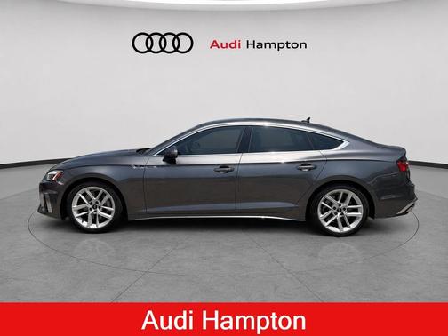 Daytona Gray Pearl Effect 2023 Audi A5 Sportback 45 S Line Premium