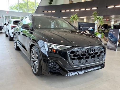 Mythos Black Metallic 2026 Audi Q8 55 Prestige