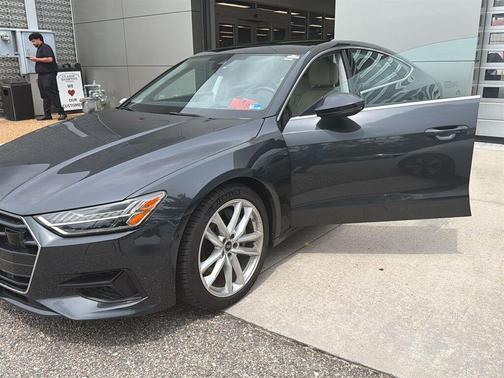 Manhattan Gray Metallic 2023 Audi A7 Prestige 55 TFSI quattro S tronic
