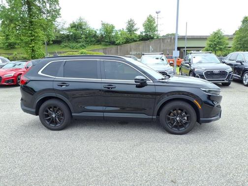 Crystal Black Pearl 2025 Honda CR-V Hybrid Sport AWD