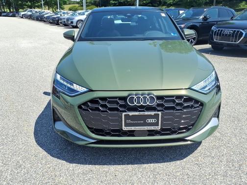District Green Metallic 2025 Audi A3 Premium