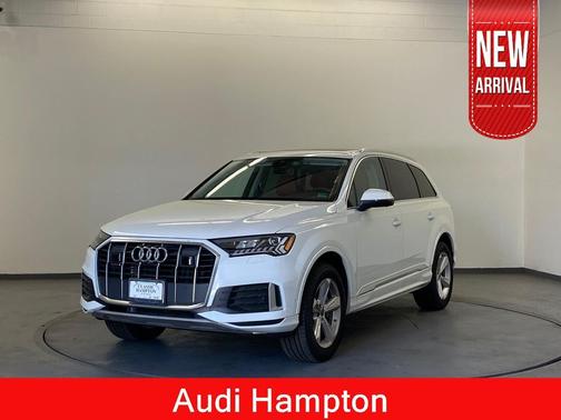 Carrara White 2024 Audi Q7 45 Premium Plus