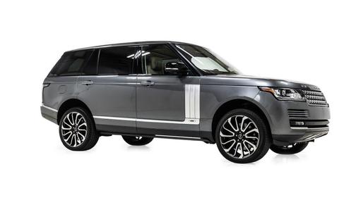 Gray 2014 Land Rover Range Rover 5.0L Supercharged Autobiography