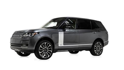 Gray 2014 Land Rover Range Rover 5.0L Supercharged Autobiography