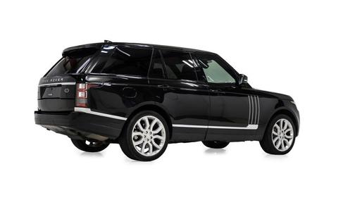 Black 2017 Land Rover Range Rover 3.0L Supercharged HSE