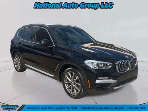 Black 2019 BMW X3 sDrive30i