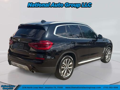 Black 2019 BMW X3 sDrive30i