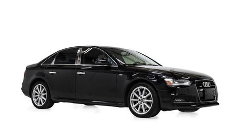 Black 2014 Audi A4 2.0T Premium Plus