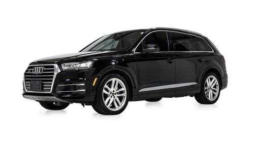 Night Black 2017 Audi Q7 3.0T Prestige