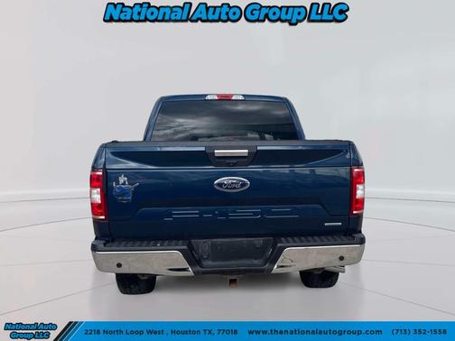 Blue 2018 Ford F-150 XLT