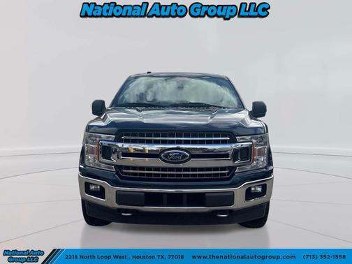 Blue 2018 Ford F-150 XLT