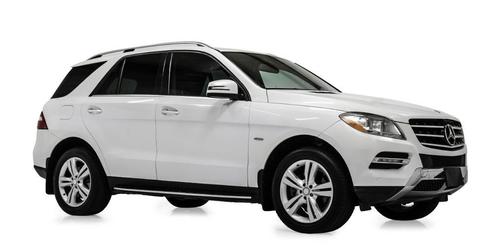 White 2012 Mercedes-Benz M-Class 4MATIC