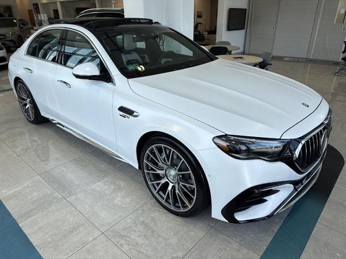 White 2026 Mercedes-Benz AMG E 53 Base