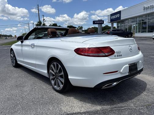 White 2018 Mercedes-Benz C-Class C 300