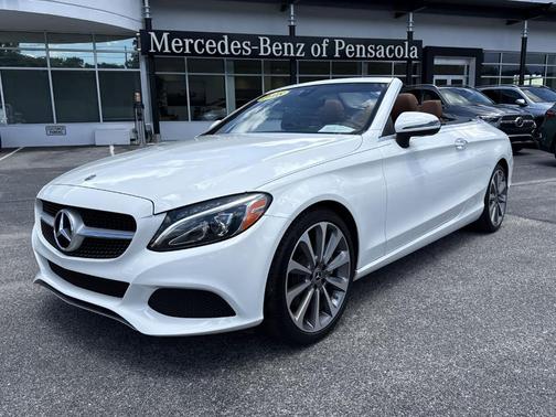 White 2018 Mercedes-Benz C-Class C 300