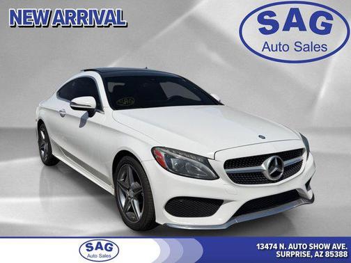 White 2017 Mercedes-Benz C-Class C 300 4MATIC