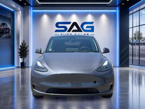 Gray 2023 Tesla Model Y Long Range Dual Motor All-Wheel Drive