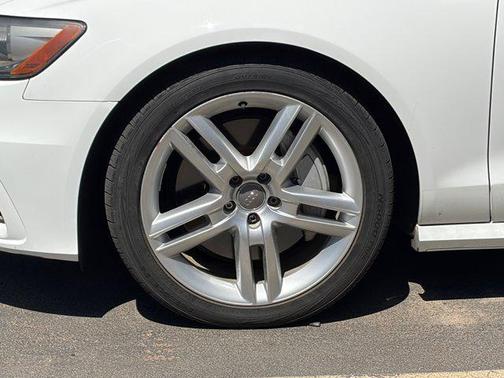 Glacier White Metallic 2015 Audi A6 3.0T Premium Plus