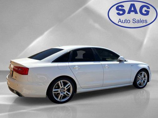 Glacier White Metallic 2015 Audi A6 3.0T Premium Plus
